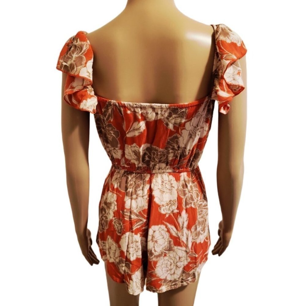 Floral Romper By Amuse Society (size XS) - Picture 2 of 6